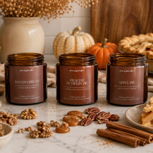 Load image into Gallery viewer, Autumn Coffee House Trio: Praline Pumpkin Pie | Apple Pie | Banana Bread
