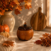 Load image into Gallery viewer, Amber Pumpkin Candle
