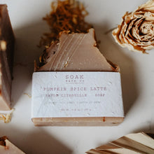 Load image into Gallery viewer, Pumpkin Spice Latte Soap Bar
