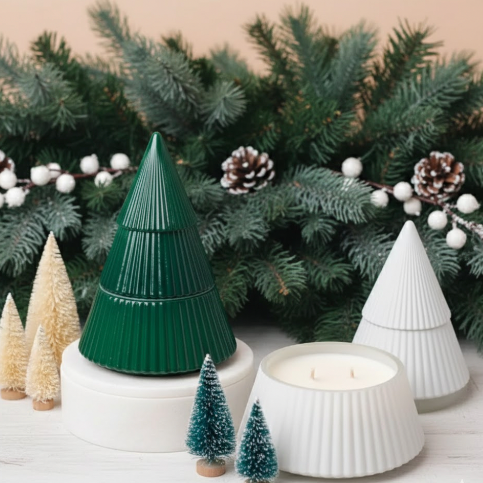 Holiday Tree Candle